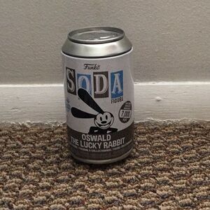Funko Oswald The Lucky Rabbit Soda Figure chase - Black and White